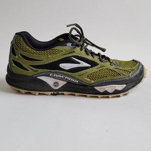 Brooks Men's Cascadia Trail Green Sz 9
